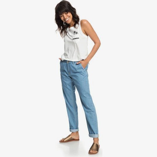 LET THE SUNSHINE - STRAIGHT FIT JEANS FOR WOMEN BLUE