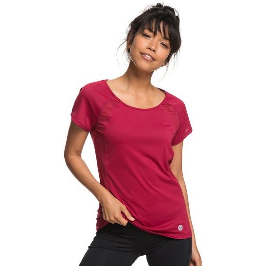 LIVE FOREVER - TECHNICAL T-SHIRT FOR WOMEN RED