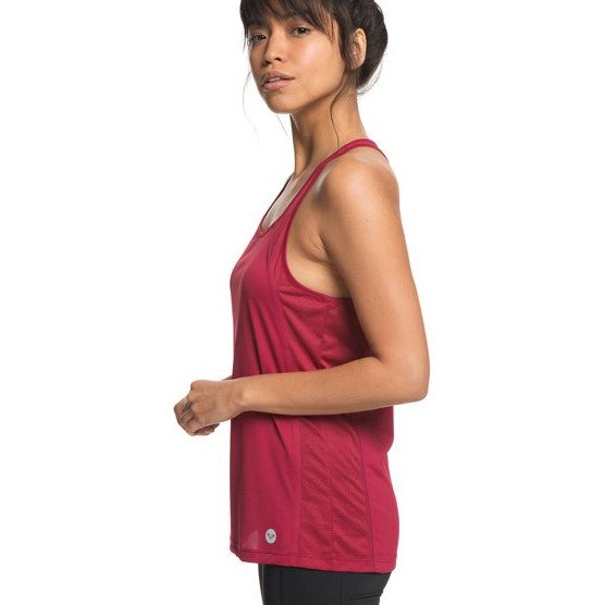 LIVE FOREVER - TECHNICAL VEST TOP FOR WOMEN RED