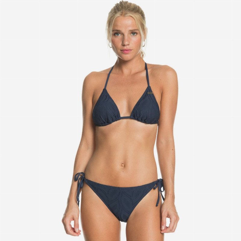 Love Song - Tiki Tri Bikini Set for Women - Blue - Roxy