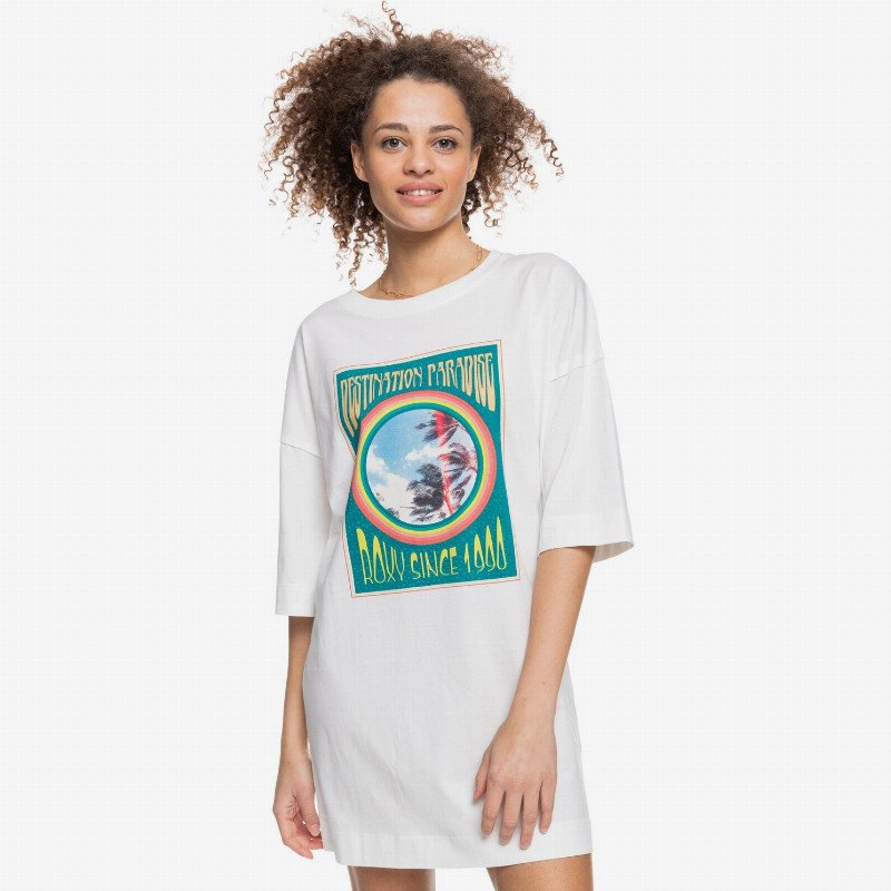 Macrame Hour - T-Shirt for Women - White - Roxy