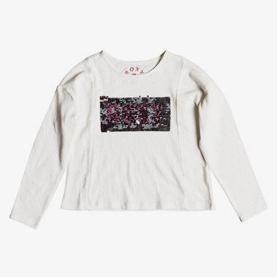 MADE OF GOLD BE - LONG SLEEVE TOP FOR GIRLS 2-7 WHITE