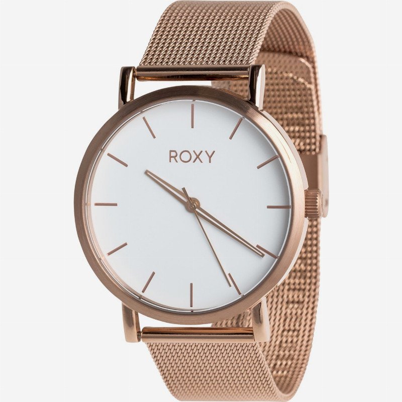 Maya Mesh Band - Analogue Watch for Women - Pink - Roxy