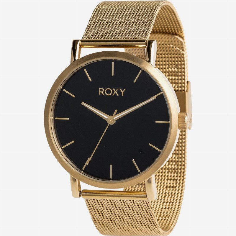 Maya Mesh Band - Analogue Watch for Women - Yellow - Roxy