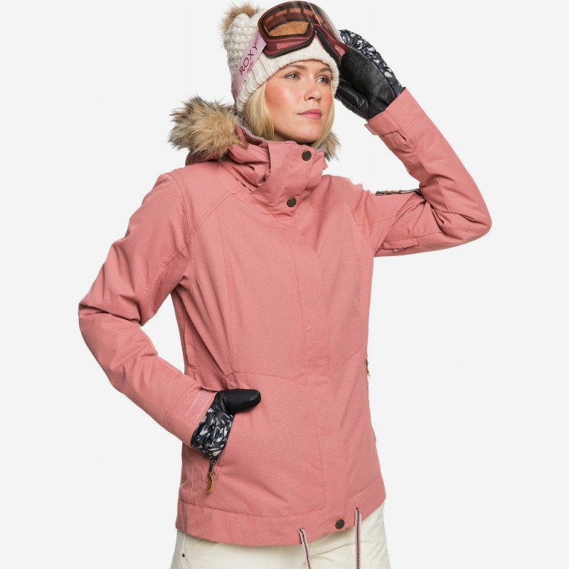 Meade - Snow Jacket for Women - Pink - Roxy