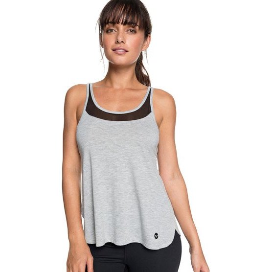 MEANING OF SOUL - TECHNICAL VEST TOP FOR WOMEN GREY