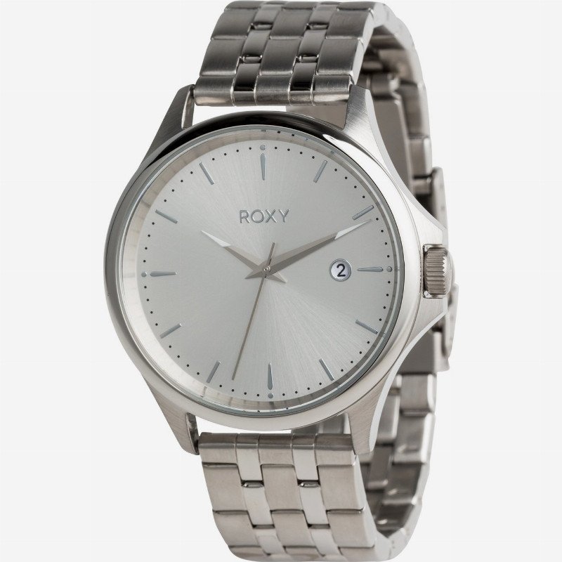 Messenger Metal - Analogue Watch for Women - Grey - Roxy