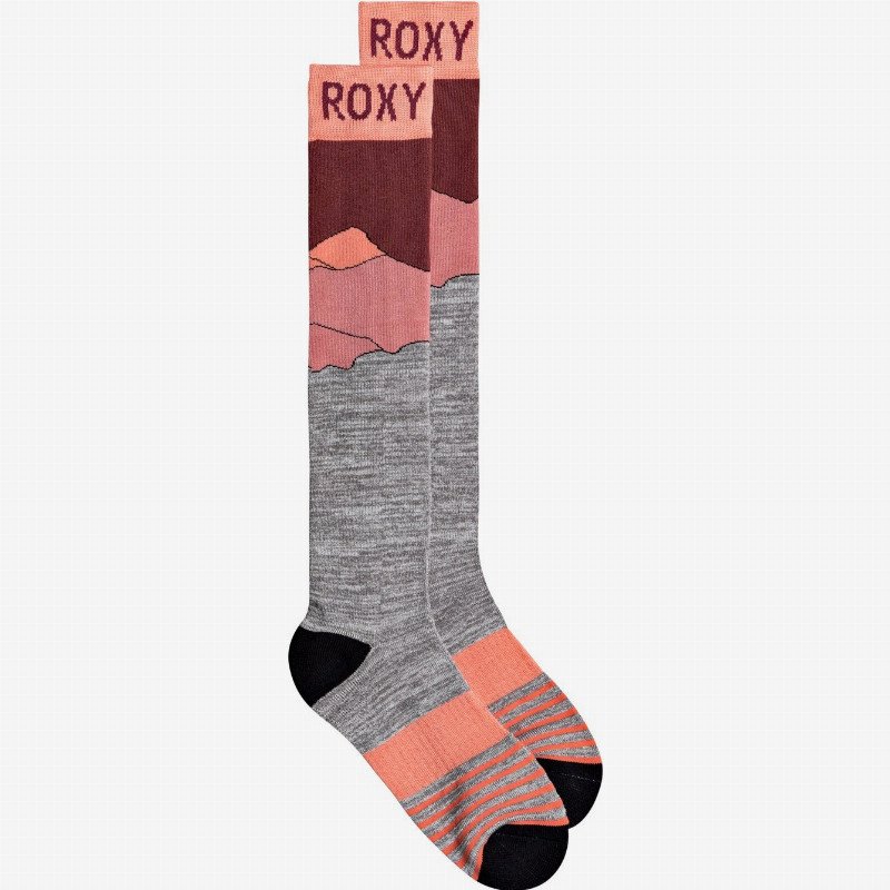 Misty - Snowboard/Ski Socks - Grey - Roxy