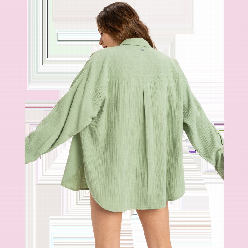 Morning Time Shirt in Basil