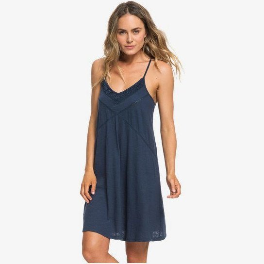 NEW LEASE OF LIFE - STRAPPY BEACH DRESS FOR WOMEN BLUE