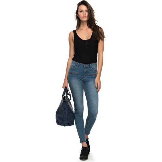 NIGHT SPIRIT A - HIGH WAISTED SKINNY FIT JEANS FOR WOMEN BLUE