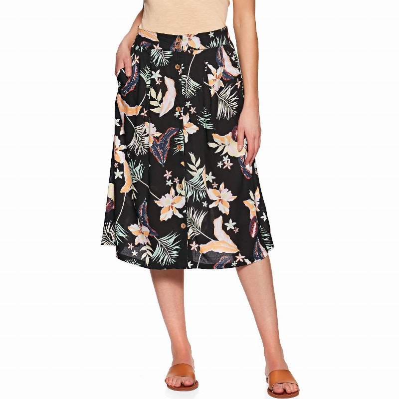 Night Time - Midi Skirt for Women