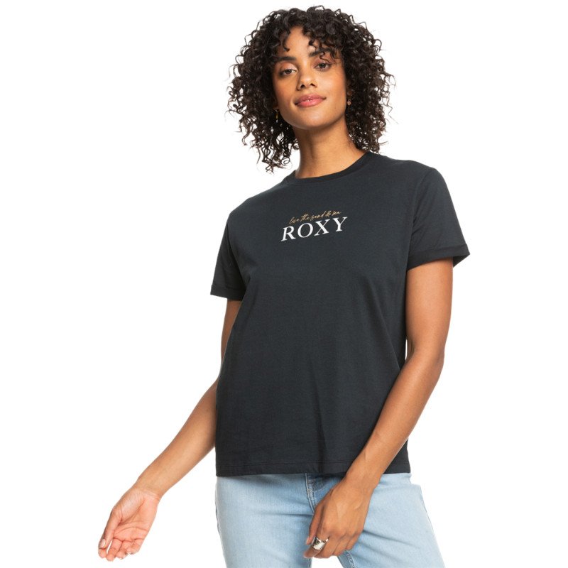 Roxy Noon Ocean T-Shirt - Anthracite