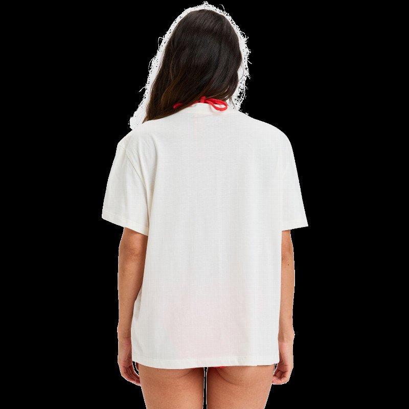 Ocean Road Art T-Shirt in Egret