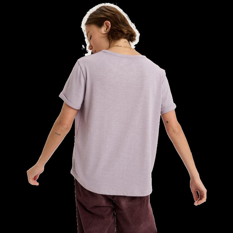 Oceanwave Embroidery T-Shirt in Nirvana