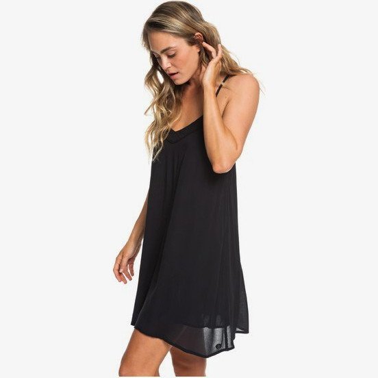 OFF WE GO - STRAPPY DRESS FOR WOMEN BLACK