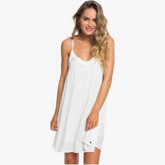 OFF WE GO - STRAPPY DRESS FOR WOMEN WHITE