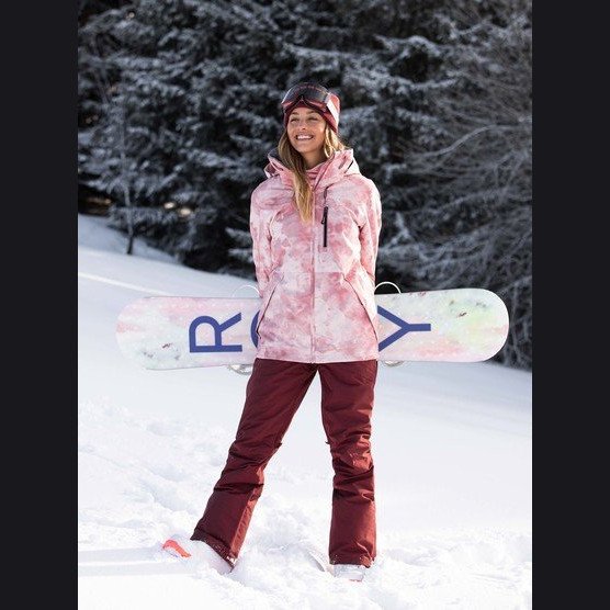 Roxy PRESENCE - SNOW JACKET FOR WOMEN PINK