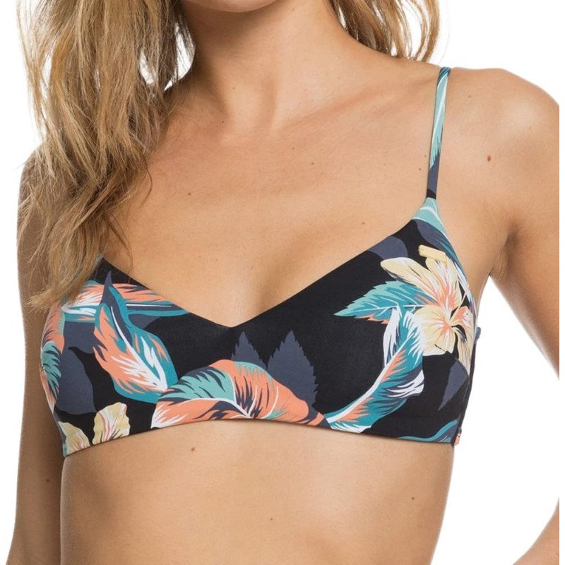 Printed Beach Classics - Athletic Triangle Bikini Top for Women