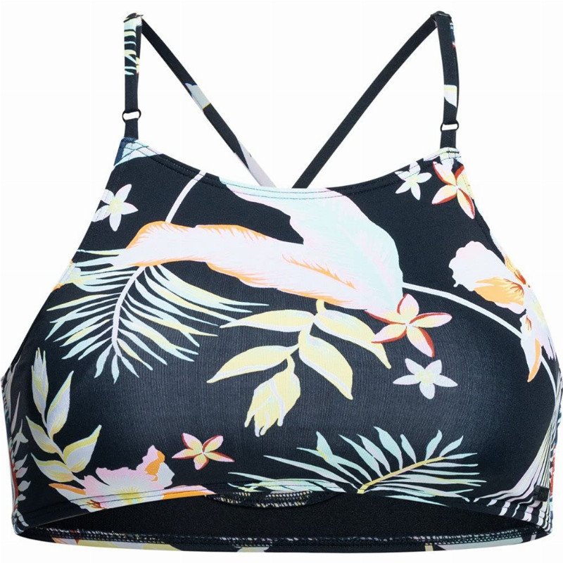 Printed Beach Classics - Crop Top Bikini Set for Women