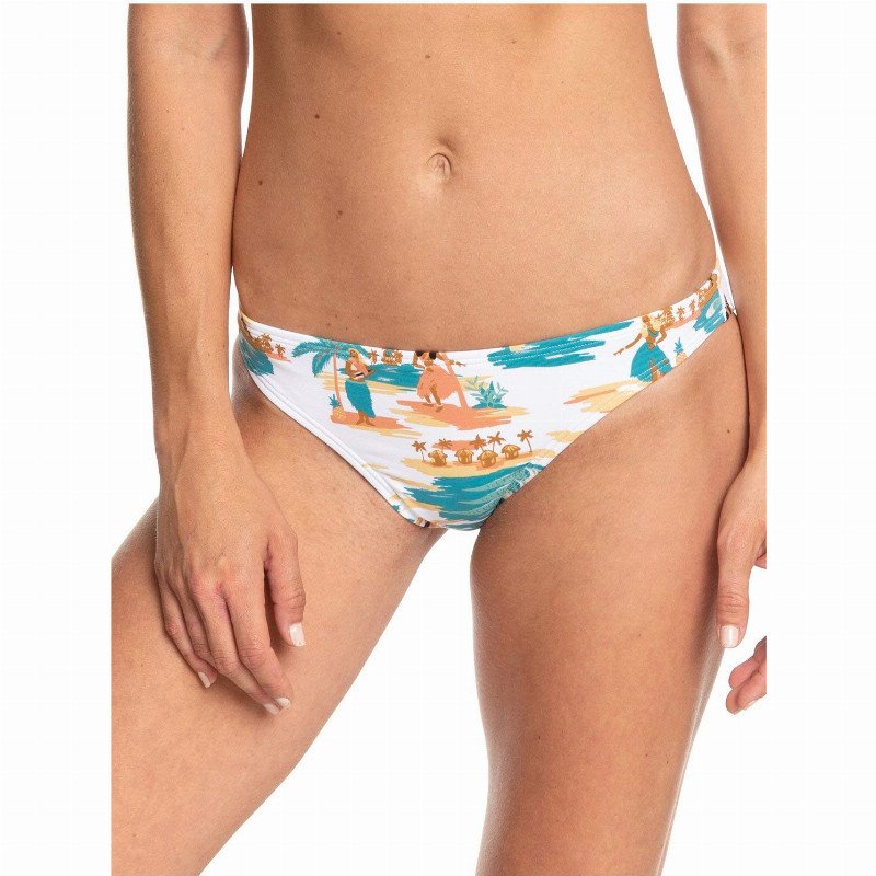 Printed Beach Classics - Moderate Bikini Bottoms for Women