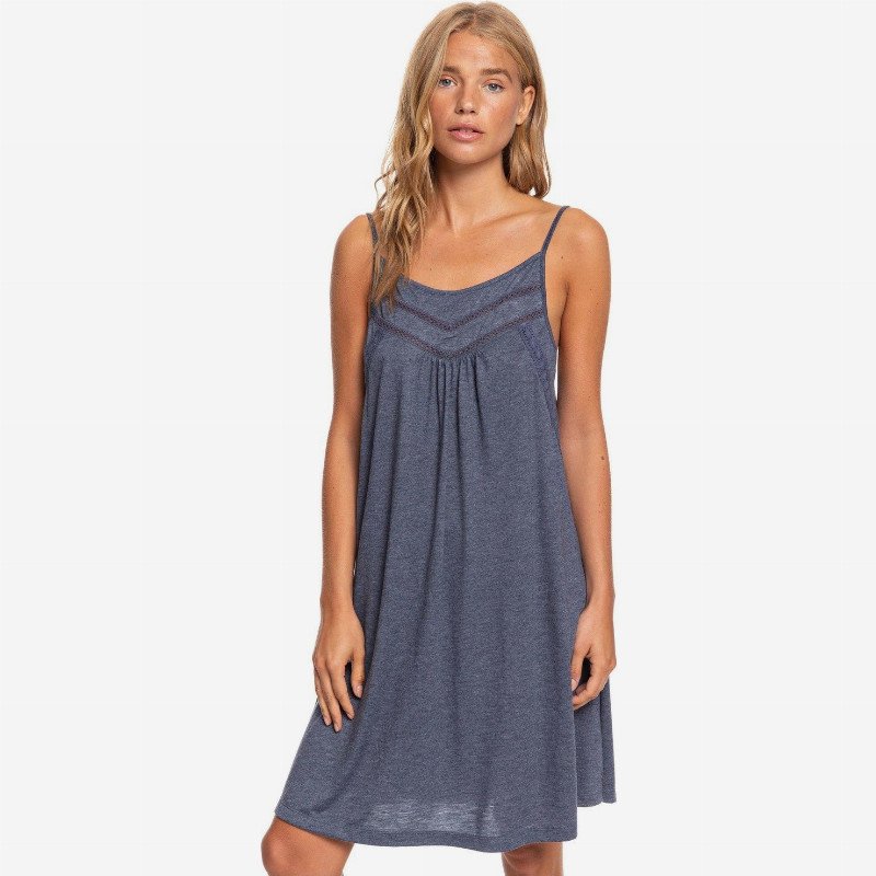 Rare Feeling - Strappy Dress for Women - Blue - Roxy