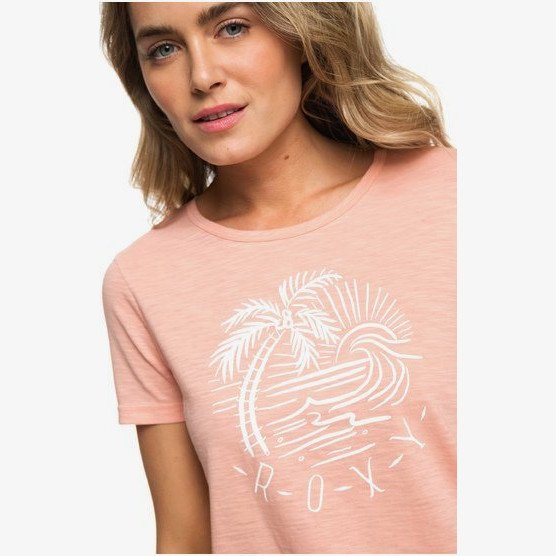 RED LINES - T-SHIRT FOR WOMEN PINK