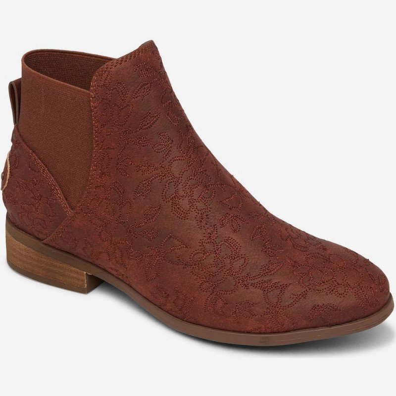 Reinns - Faux Leather Boots for Women - Brown - Roxy
