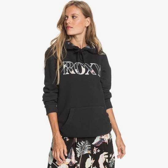 Right On Time - Hoodie for Women - Black - Roxy