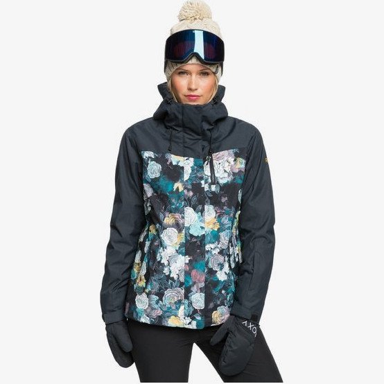 ROXY Jetty 3in1 - Snow Jacket for Women - Black - Roxy