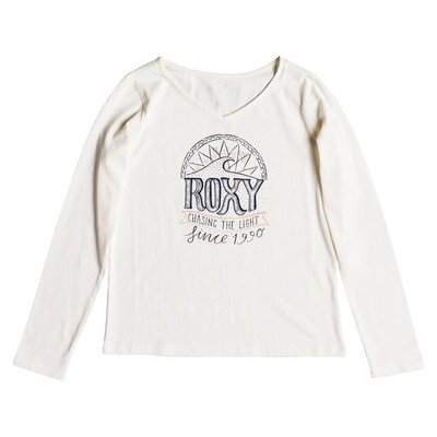 SAY SOMETHING - LONG SLEEVE TOP FOR GIRLS 8-16 WHITE