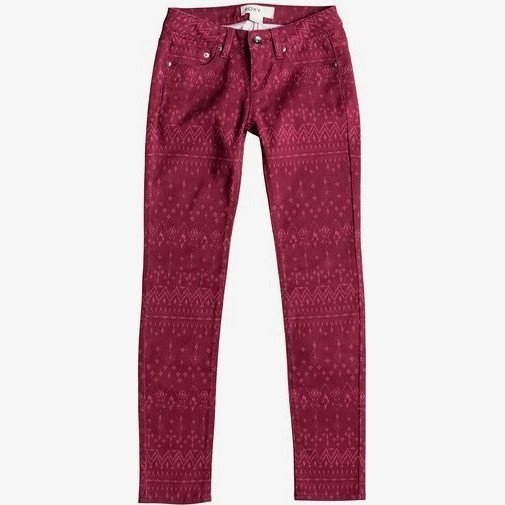 SEA HORSE - SLIM FIT JEANS FOR GIRLS RED