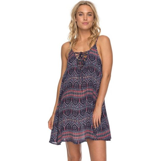 SOFTLY LOVE - STRAPPY DRESS FOR WOMEN BLUE