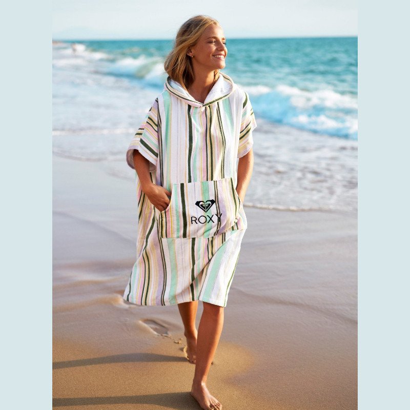 STAY MAGICAL - SURF PONCHO WHITE
