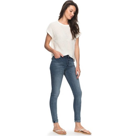 SUNNY BAY - SKINNY FIT JEANS FOR WOMEN BLUE