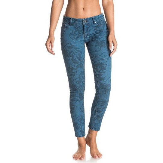 SUNTRIPPERS PRINTED - SKINNY JEANS FOR WOMEN BLUE