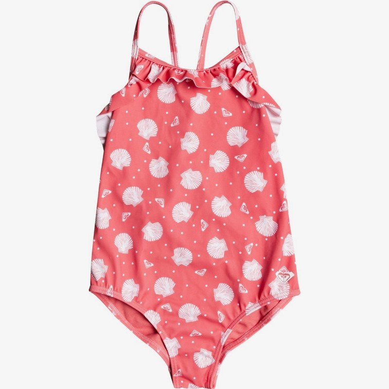 Teeny Everglow - One-Piece Swimsuit for Girls 2-7 - Pink - Roxy