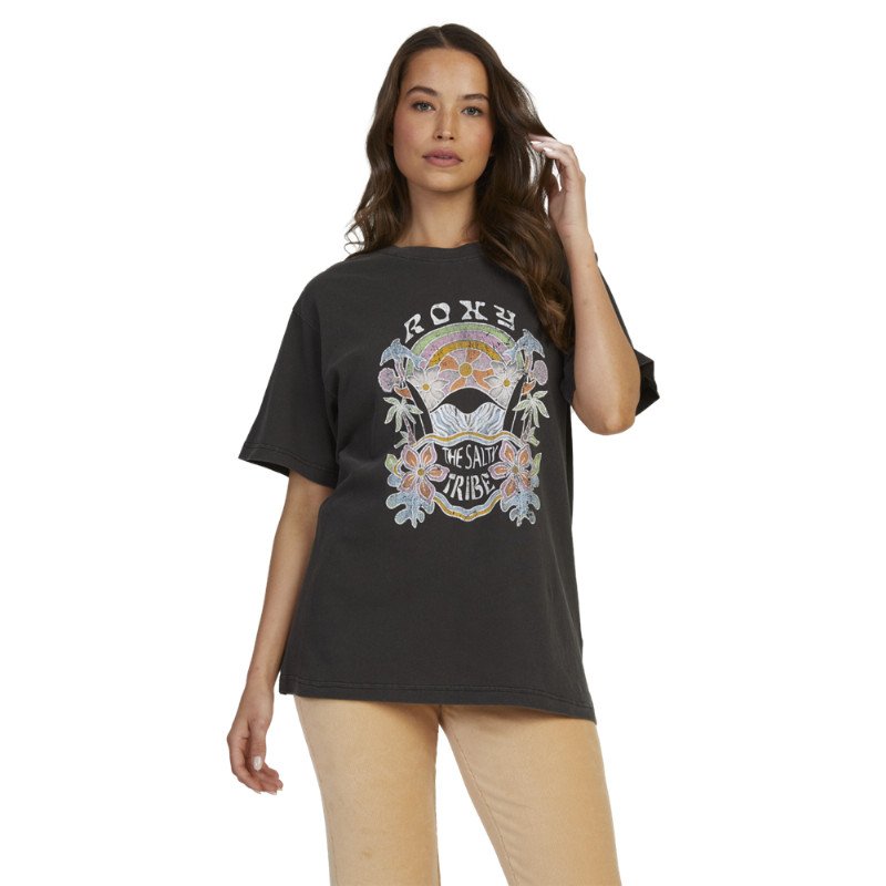Roxy To The Sun T-Shirt - Anthracite