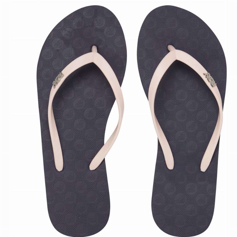 Roxy Viva Tone II Flip Flops - Navy