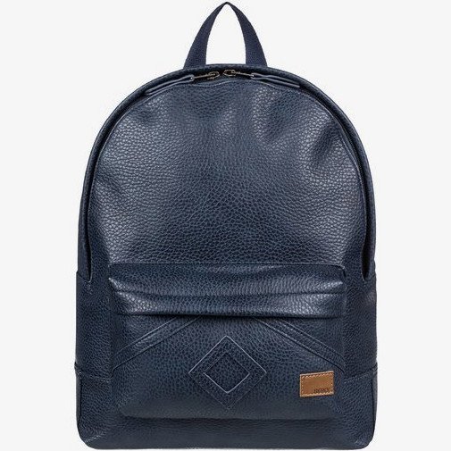 WILD AIR 10L - SMALL FAUX LEATHER BACKPACK BLUE