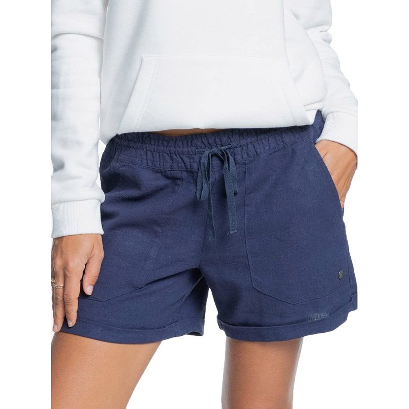 Women's Another Kiss-Linen Shorts Hiking