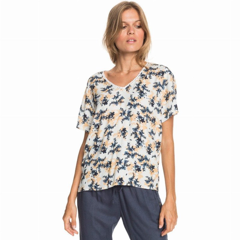 Women's Hey Now - Short Sleeve Top for Women Dress Shirt