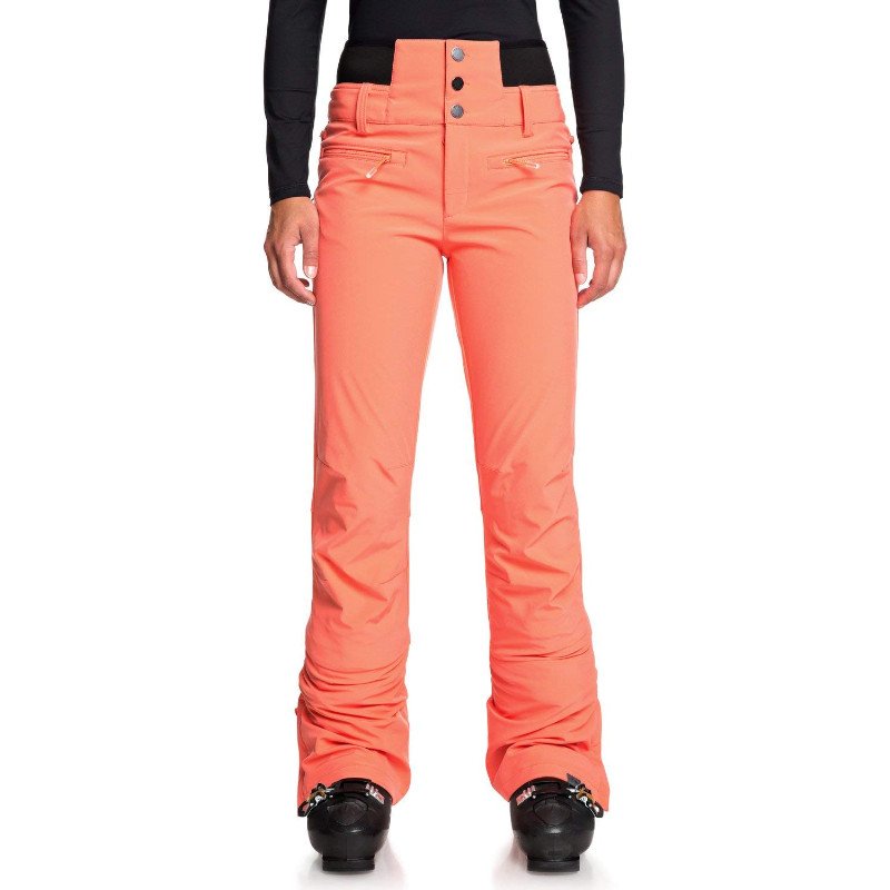 Women's Rising High Waist Snow Pants