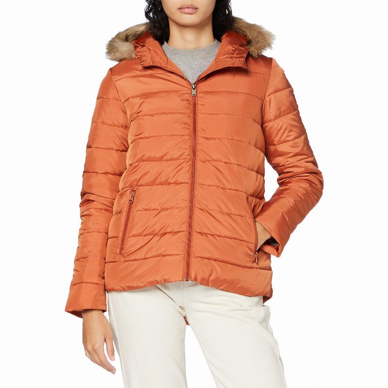 Women's Rock Peak Fur - Water-resistant Hooded Puffer Jacket for Women Water-resistant Hooded Puffer Jacket