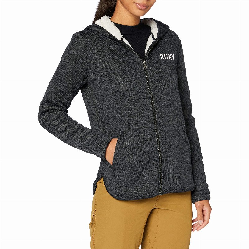 Women's Slopes Fever - Zip-up Polar Fleece Hoodie for Women Zip-up Polar Fleece Hoodie