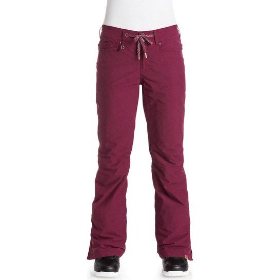WOODRUN - SNOW PANTS FOR WOMEN RED