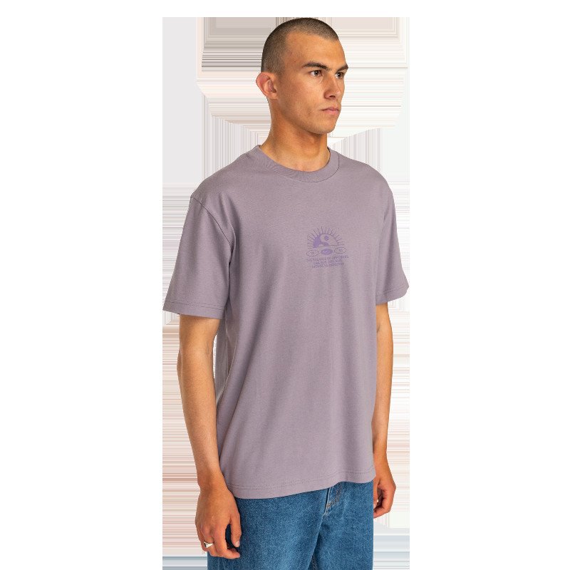 BALANCE RISE T-SHIRT IN GRAY RIDGE