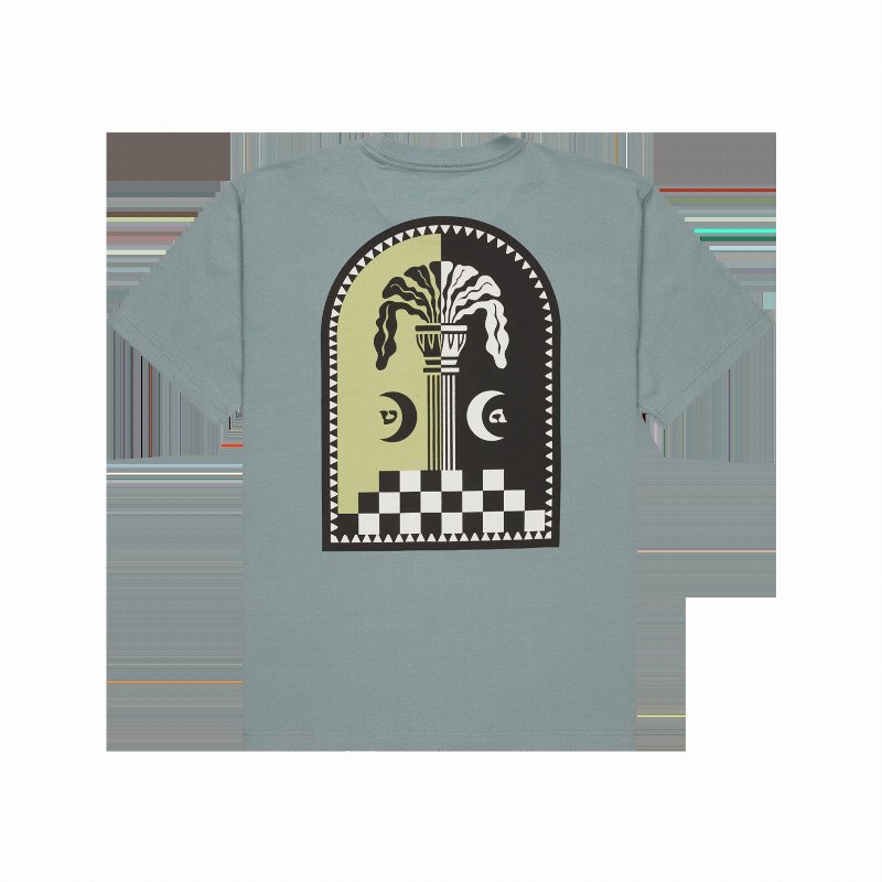 Column T-Shirt in Lead