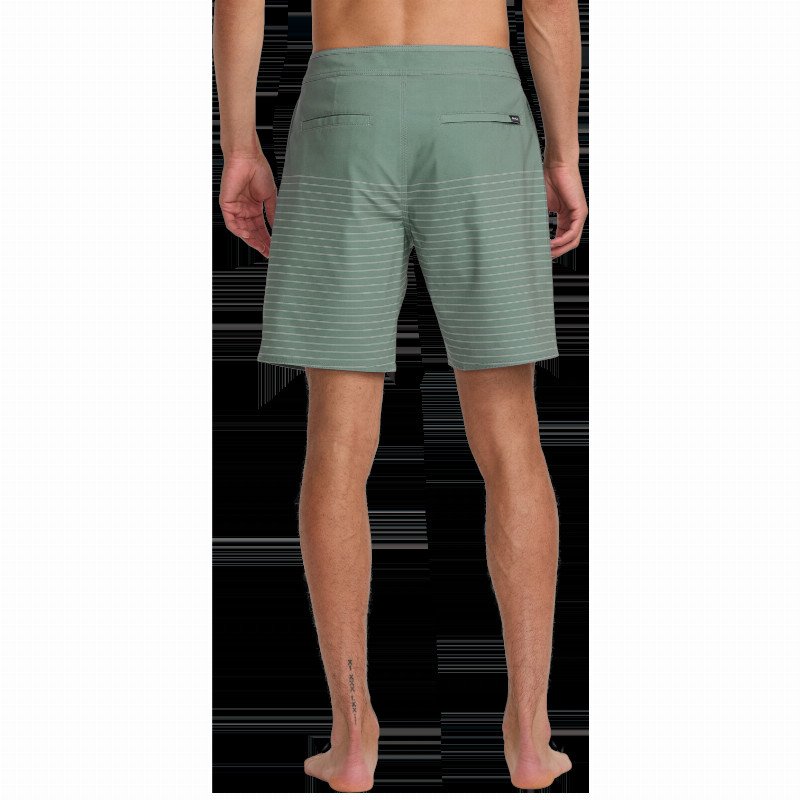 Curren Trunk Boardshorts in Balsam Green
