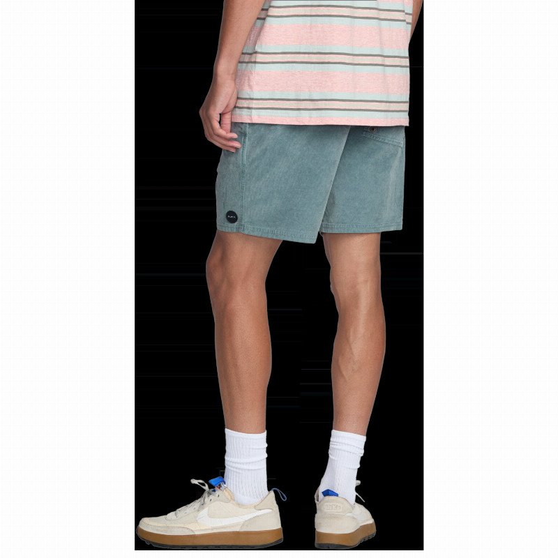 Escape Elastic Cord Walkshorts II in Lead
